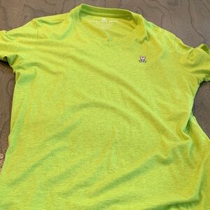 Psycho Bunny Bright Green Tee Size 4 Men’s Small